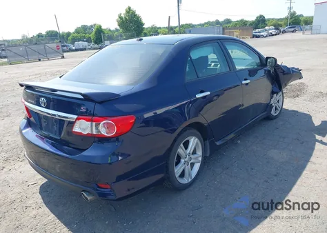 2013 Toyota Corolla S from USA, damaged, VIN 2T1BU4EE4DC011491